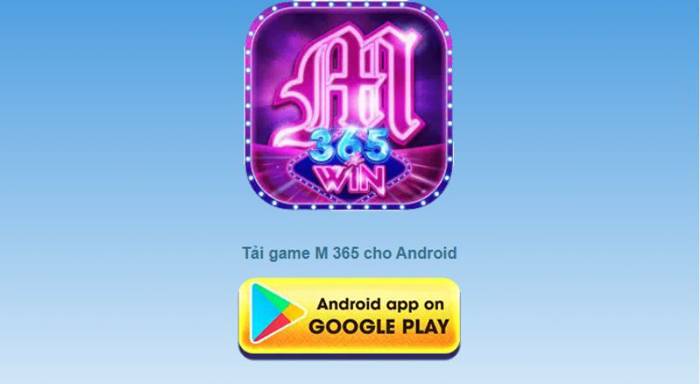 Tải game M365win trên Android